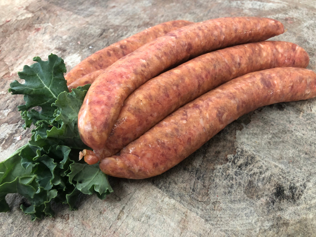 Preservative-free Beef Sausages 500gm Pack